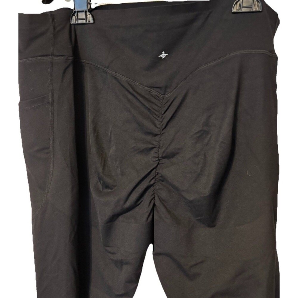 Halara Ultrasculpt Leggings Size 3x Black Soft Moisture Wick Pockets Back Form - Picture 2 of 6
